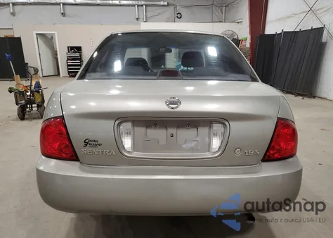 2004 Nissan Sentra 1.8 z USA, uszkodzony, nr VIN 3N1CB51D54L849008